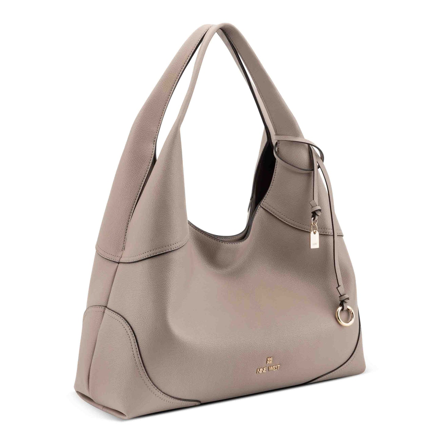 Triple Compartment Shoulder Bag