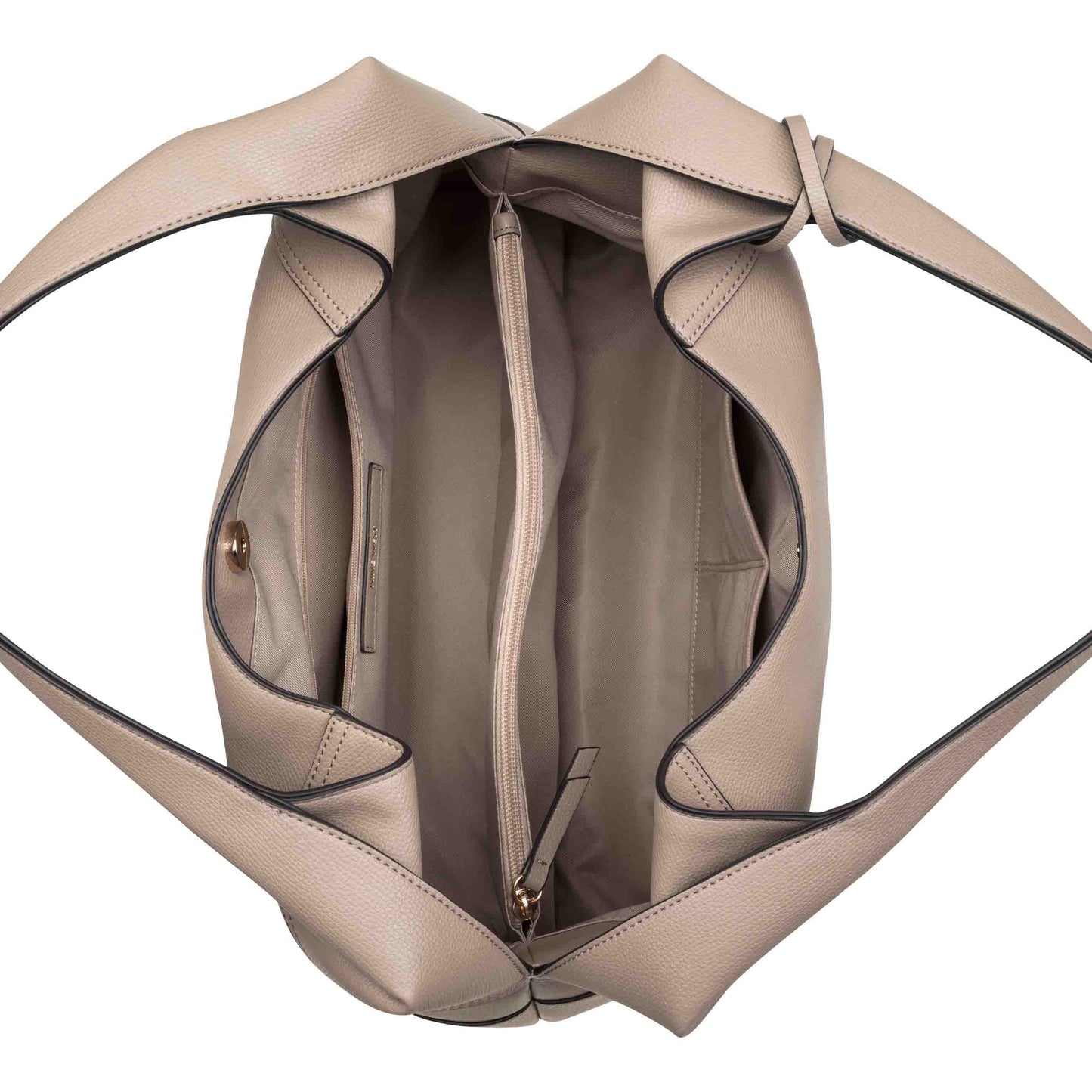 Triple Compartment Shoulder Bag